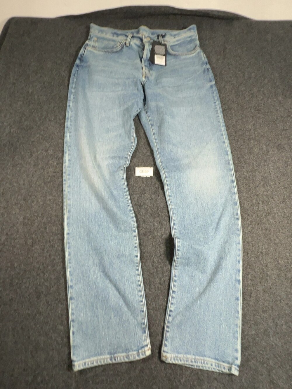 Buck Mason Ford Standard Jean L009 Light Wash Mens Sz 32 NWT Msrp148 [CB59]